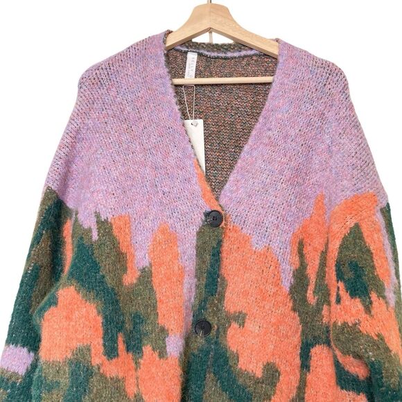 Stylish Multicolor Women's Cardigan - Picture 6 of 14